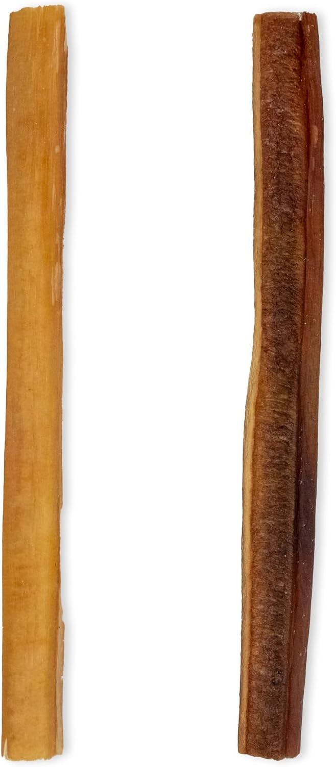 image:imageGigaBite Bully Sticks for Dogs All Natural Beef Pizzle Dog Chews Odor amp Rawhide Free Dog Treats Long Lasting High Protein Chews Digestible Dental Dog Treat Sticks Regular 6 1 PoundBully Sticks