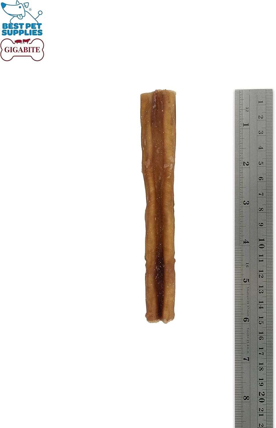 image:imageGigaBite Bully Sticks for Dogs All Natural Beef Pizzle Dog Chews Odor amp Rawhide Free Dog Treats Long Lasting High Protein Chews Digestible Dental Dog Treat Sticks Monstrous 6 Pack of 86inch