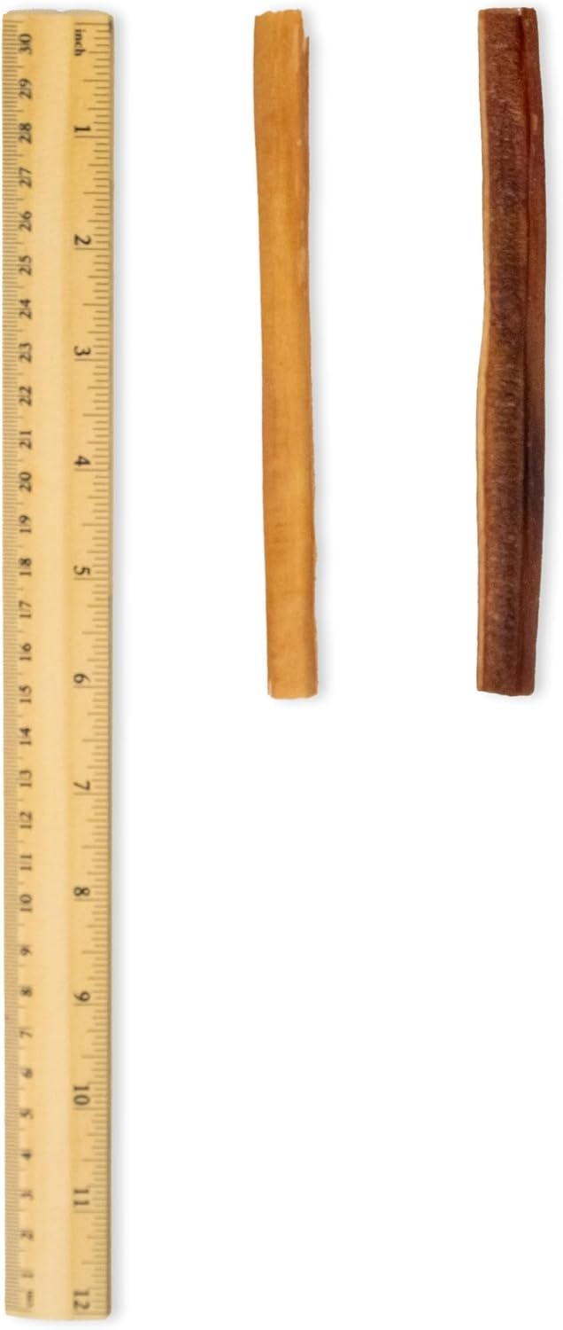 image:imageGigaBite Bully Sticks for Dogs All Natural Beef Pizzle Dog Chews Odor amp Rawhide Free Dog Treats Long Lasting High Protein Chews Digestible Dental Dog Treat Sticks Regular 6 1 PoundBully Sticks