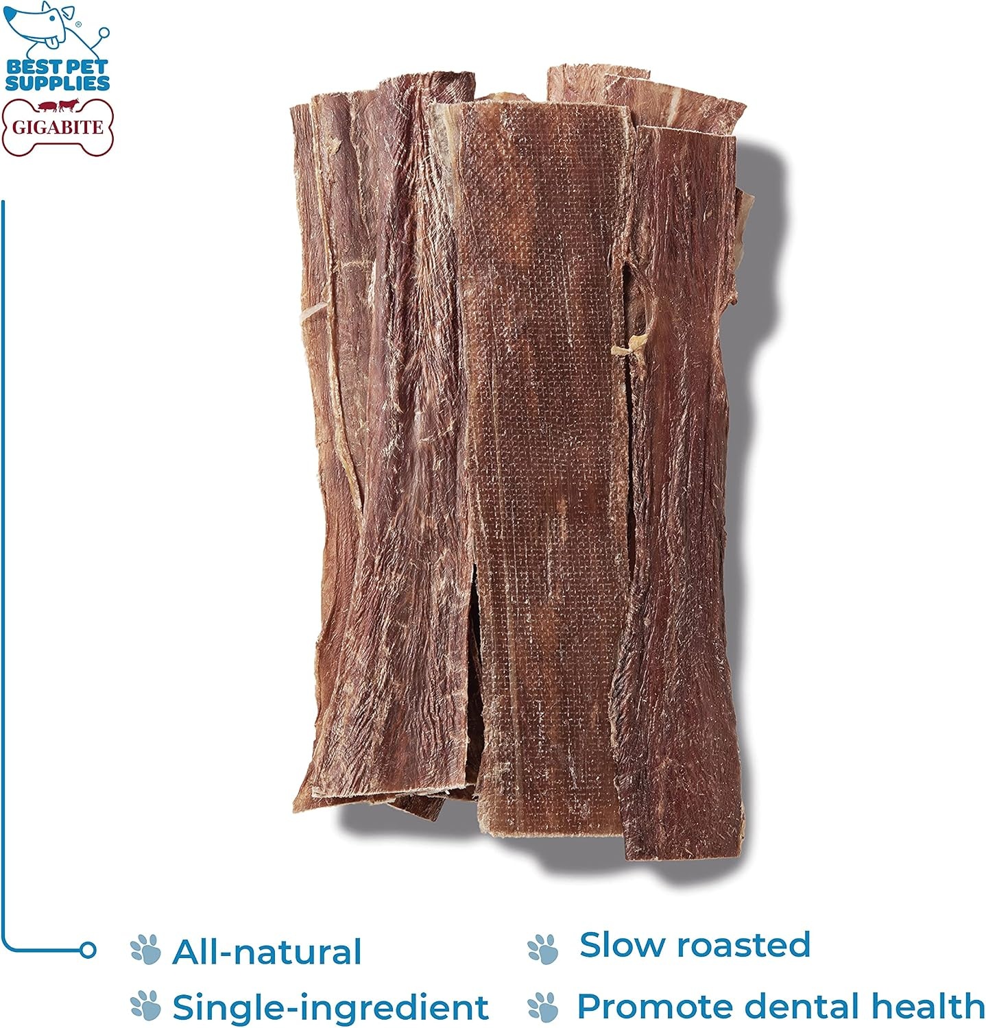 image:imageGigaBite Bully Sticks for Dogs All Natural Beef Pizzle Dog Chews Odor amp Rawhide Free Dog Treats Long Lasting High Protein Chews Digestible Dental Dog Treat Sticks Regular 6 1 PoundEsophagus Strips