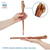 GigaBite Bully Sticks for Dogs All Natural Beef Pizzle Dog Chews, Odor & Rawhide Free Dog Treats, Long Lasting High Protein Chews Digestible Dental Dog Treat – Sticks (Regular 6″), 1 Pound(Bladder Sticks (12″))