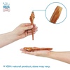GigaBite Bully Sticks for Dogs All Natural Beef Pizzle Dog Chews, Odor & Rawhide Free Dog Treats, Long Lasting High Protein Chews Digestible Dental Dog Treat – Sticks (Regular 6″), 1 Pound(Bladder Sticks (6″))