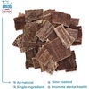 GigaBite Bully Sticks for Dogs All Natural Beef Pizzle Dog Chews, Odor & Rawhide Free Dog Treats, Long Lasting High Protein Chews Digestible Dental Dog Treat – Sticks (Regular 6″), 1 Pound(Esophagus Strips Taffy)