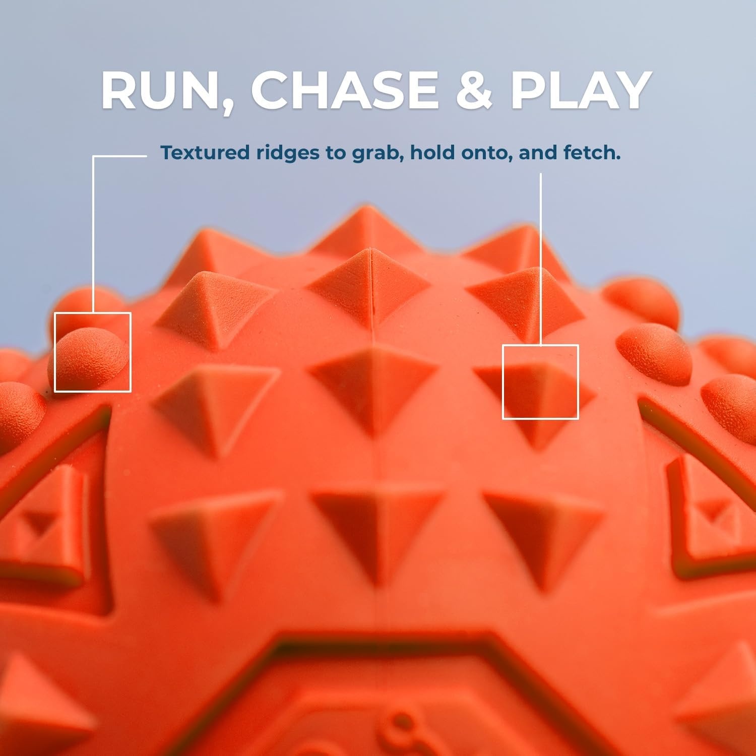 image:imageBest Pet Supplies Interactive Squeaky Dog Chew Toy Ideal Dog Toys for Chewers Small Medium amp Large Dogs and Fetch Lovers Tennis Yellow Medium Pack of 4Spiky Ball Blue Orange
