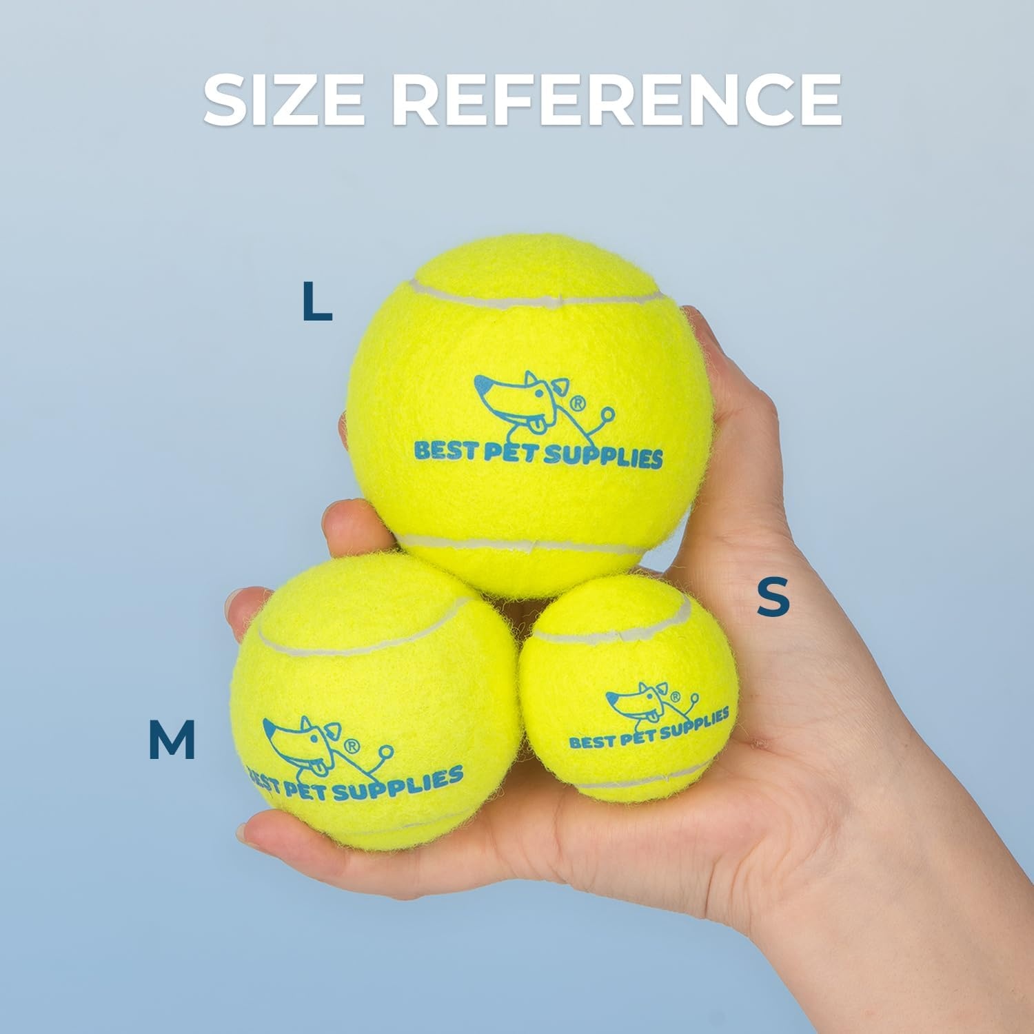 image:imageBest Pet Supplies Interactive Squeaky Dog Chew Toy Ideal Dog Toys for Chewers Small Medium amp Large Dogs and Fetch Lovers Tennis Yellow Medium Pack of 4Tennis Yellow