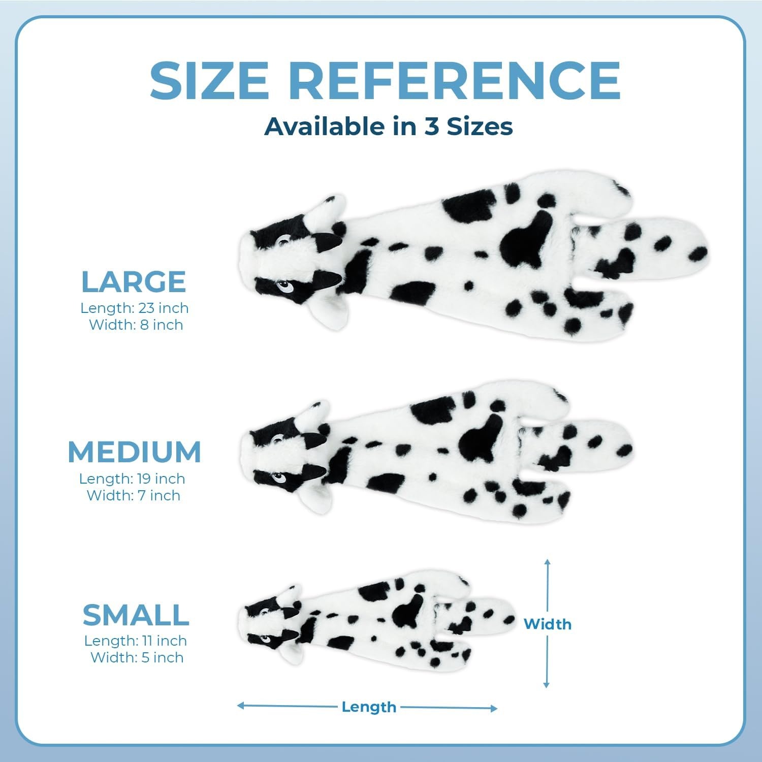 image:imageBest Pet Supplies Squeaky Dog Toys with Soft Durable Fabric for Small Medium and Large Pets Interactive Toy for Indoor Play Supports Active Biting and Play Fuchsia Green MediumMulticolorSheep Cow