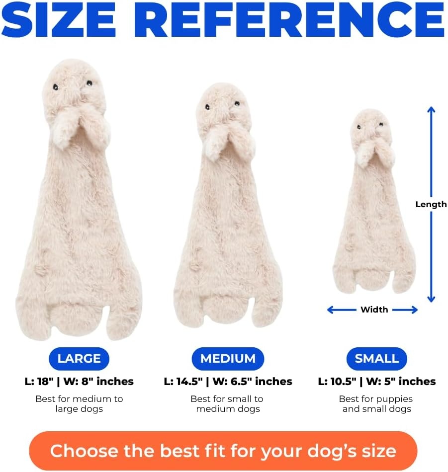 image:imageBest Pet Supplies Squeaky Dog Toys with Soft Durable Fabric for Small Medium and Large Pets Interactive Toy for Indoor Play Supports Active Biting and Play Fuchsia Green MediumBrownHare