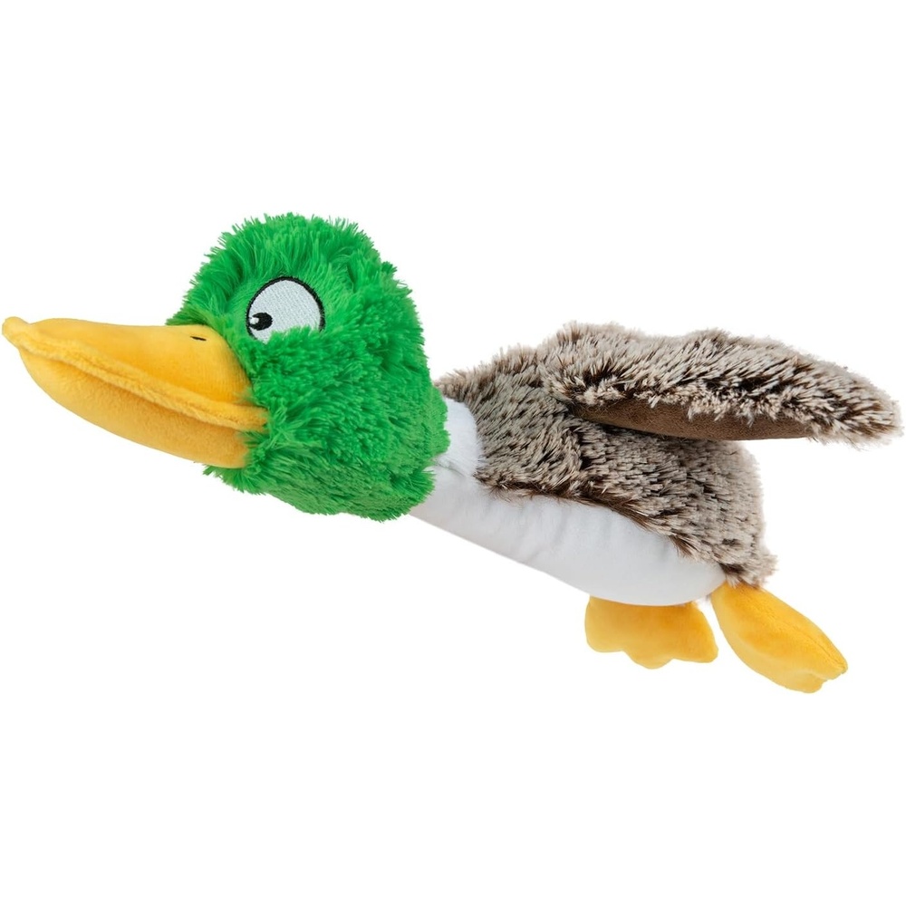 image:imageBest Pet Supplies Interactive Squeaky Dog Chew Toy Ideal Dog Toys for Chewers Small Medium amp Large Dogs and Fetch Lovers Tennis Yellow Medium Pack of 4Mallard Duck Gray