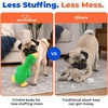 Best Pet Supplies Interactive Squeaky Dog Chew Toy, Ideal Dog Toys for Chewers, Small, Medium & Large Dogs, and Fetch Lovers – Tennis (Yellow), Medium (Pack of 4)(Various Style-Color)