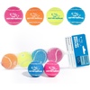 Best Pet Supplies Interactive Squeaky Dog Chew Toy, Ideal Dog Toys for Chewers, Small, Medium & Large Dogs, and Fetch Lovers – Tennis (Yellow), Medium (Pack of 4)(Tennis (Assorted Color))