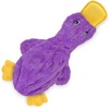 Best Pet Supplies Interactive Squeaky Dog Chew Toy, Ideal Dog Toys for Chewers, Small, Medium & Large Dogs, and Fetch Lovers – Tennis (Yellow), Medium (Pack of 4)(Crinkle Duck (Yellow  Purple & Turquoise))