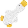 Best Pet Supplies Interactive Squeaky Dog Chew Toy, Ideal Dog Toys for Chewers, Small, Medium & Large Dogs, and Fetch Lovers – Tennis (Yellow), Medium (Pack of 4)(Crinkle Duck (White  Yellow & Green))
