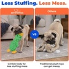 Best Pet Supplies Interactive Squeaky Dog Chew Toy, Ideal Dog Toys for Chewers, Small, Medium & Large Dogs, and Fetch Lovers – Tennis (Yellow), Medium (Pack of 4)(aCrinkle Duck (Light Green))