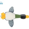 Best Pet Supplies Interactive Squeaky Dog Chew Toy, Ideal Dog Toys for Chewers, Small, Medium & Large Dogs, and Fetch Lovers – Tennis (Yellow), Medium (Pack of 4)(Mallard Duck Wing (Gray))
