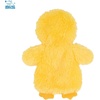 Best Pet Supplies Interactive Squeaky Dog Chew Toy, Ideal Dog Toys for Chewers, Small, Medium & Large Dogs, and Fetch Lovers – Tennis (Yellow), Medium (Pack of 4)(Crinkle Chicken (Yellow))