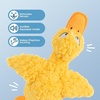 Best Pet Supplies Interactive Squeaky Dog Chew Toy, Ideal Dog Toys for Chewers, Small, Medium & Large Dogs, and Fetch Lovers – Tennis (Yellow), Medium (Pack of 4)(Ducky Doodle (Yellow))