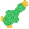 Best Pet Supplies Interactive Squeaky Dog Chew Toy, Ideal Dog Toys for Chewers, Small, Medium & Large Dogs, and Fetch Lovers – Tennis (Yellow), Medium (Pack of 4)(Crinkle Duck (White  Yellow & Green))