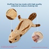 Best Pet Supplies Squeaky Dog Toys with Soft Durable Fabric for Small, Medium and Large Pets Interactive Toy for Indoor Play, Supports Active Biting and Play – Fuchsia, Green, Medium(Brown Dark Brown/Squirrel)