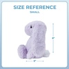Best Pet Supplies Squeaky Dog Toys with Soft Durable Fabric for Small, Medium and Large Pets Interactive Toy for Indoor Play, Supports Active Biting and Play – Fuchsia, Green, Medium(Rabbit Rabbit Duck)