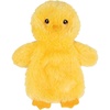 Best Pet Supplies Interactive Squeaky Dog Chew Toy, Ideal Dog Toys for Chewers, Small, Medium & Large Dogs, and Fetch Lovers – Tennis (Yellow), Medium (Pack of 4)(Crinkle Chicken (Yellow))