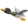 Best Pet Supplies Interactive Squeaky Dog Chew Toy, Ideal Dog Toys for Chewers, Small, Medium & Large Dogs, and Fetch Lovers – Tennis (Yellow), Medium (Pack of 4)(Mallard Duck Wing (Gray))