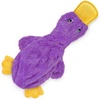 Best Pet Supplies Interactive Squeaky Dog Chew Toy, Ideal Dog Toys for Chewers, Small, Medium & Large Dogs, and Fetch Lovers – Tennis (Yellow), Medium (Pack of 4)(aCrinkle Duck (Light Purple))