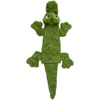 Best Pet Supplies Squeaky Dog Toys with Soft Durable Fabric for Small, Medium and Large Pets Interactive Toy for Indoor Play, Supports Active Biting and Play – Fuchsia, Green, Medium(Green/Alligator)